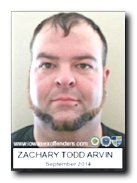 Offender Zachary Todd Arvin