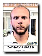 Offender Zachary James Martin