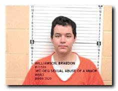 Offender Braeden Williamson