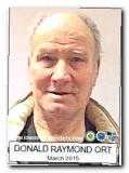 Offender Donald Raymond Ort