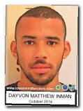 Offender Dayvon Matthew Inman
