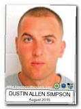 Offender Dustin Allen Simpson