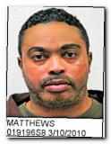 Offender Calvin Hubert Matthews
