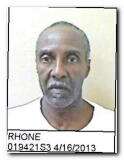 Offender Carl L Rhone