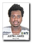 Offender Justin Latrell Hayes