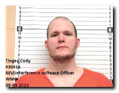 Offender Cody Green Tingey