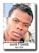 Offender Alvis T Sayee