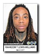 Offender Rahkeem Three-x Lewis-williams