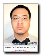 Offender Aryavong Aaron Khounlavouth