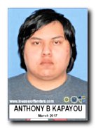 Offender Anthony Brian Darreau Kapayou