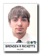 Offender Brenden Richard Travis Ricketts