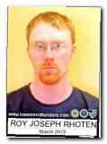 Offender Roy Joseph Rhoten