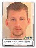 Offender Benjerman Christopher Talbott