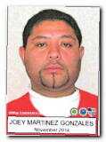 Offender Joey Martinez Gonzales