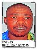 Offender Alton Faison