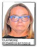 Offender Mary Celeste Claymore