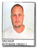 Offender Chad Allen Decker