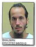 Offender Joshua Lee Baalman