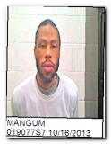 Offender Anthney Mathew Mangum