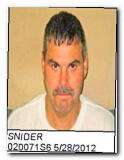 Offender Danny Ray Snider