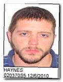 Offender Robert Jeremy Haynes