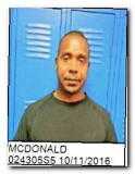 Offender Bruce D Mcdonald