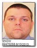 Offender Ryan Joshua Snow