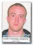 Offender Corey Michael Hendrix